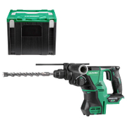 Перфоратор HiKOKI - Hitachi акумулаторен  без батерия и зарядно, SDS-plus, 36 V, 2.6 J, 0-4300 уд./мин, DH36DPA - product - 004 HTC1694