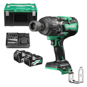 Акумулаторен гайковерт HiKOKI - Hitachi с безчетков двигател  с 2 батерии и зарядно, 36 V, 2.5 Ah, 1400 Nm, квадрат, 1/2, WR36DG-WRZ - product - 004 HTC2311