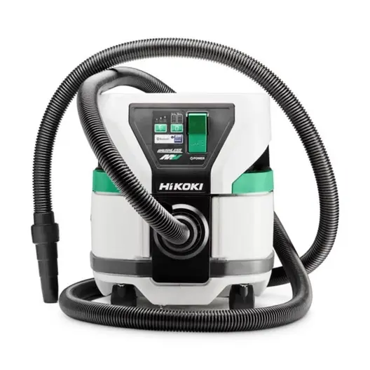 Акумулаторна прахосмукачка HiKOKI - Hitachi за сухо почистване  без батерия и зарядно, 36 V, 210 м3/ч, 8 л, RP3608DB