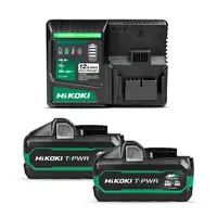 Акумулаторна батерия HiKOKI - Hitachi Li-Ion със зарядно у-во  36/18 V, 4/8 Ah, 2 бр., UC36YSL2WAZ