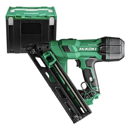 Акумулаторен такер за пирони HiKOKI - Hitachi  без батерия и зарядно, 18 V, тип 15GA, 32-64 мм, NT1865DAAW9Z