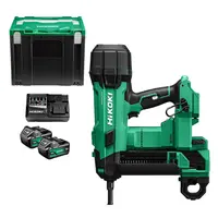 Акумулаторен такер за пирони HiKOKI - Hitachi  с 2 батерии и зарядно, 18 V, 5 Ah, 15-40 мм, NC1840DA-WQZ