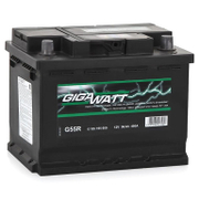 Акумулатор Gigawatt за автомобил  12 V, 56 Ah - product - 004 KRV 779