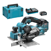 Ренде Makita акумулаторно  с 2 батерии и зарядно, 40 V, 4 Ah, 82 мм, 0-4 мм, KP001GM201 - product - 004 MKT 146
