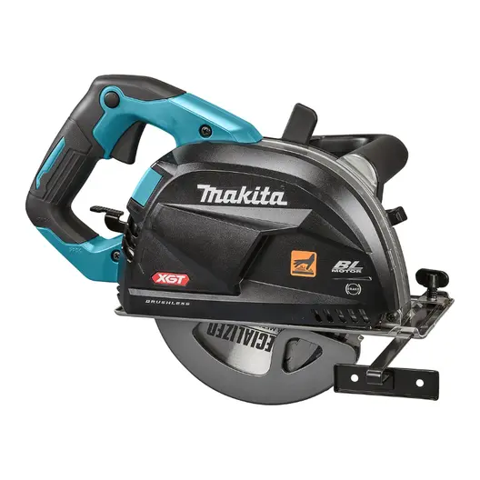 Акумулаторен ръчен циркуляр Makita  без батерия и зарядно, 40 V, ф 185 мм, 3500 об./мин, CS002GZ
