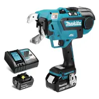 Машина за връзване на арматура Makita акумулаторна  с 2 батерии и зарядно, 18 V, 5 Ah, D16 x D16 - (D13 x2) x (D16 x2) мм, DTR181RTE