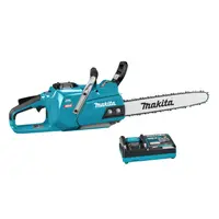 Акумулаторна резачка за дърва Makita  с 1 батерия и зарядно, 40 V, 5 Ah, 40 см, 0.325 ", 1.1 мм, UC012GT101