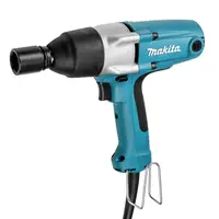 Електрически ударен гайковерт Makita с колекторен двигател  380 W, 200 Nm, квадрат, 1/2", TW0200