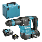 Къртач Makita акумулаторен  с 2 батерии и зарядно, SDS-plus, 18 V, 5 Ah, 3.1 J, DHK180RTJ - product - 004 MKT 379