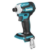 Акумулаторен винтоверт Makita ударен  без батерия и зарядно, 18 V, 150 Nm, 1/4", шестостен, DTP141Z