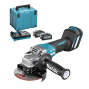 Акумулаторен ъглошлайф Makita  с 2 батерии и зарядно, 40 V, 2.5 Ah, 125 мм, 3000-8500 об./мин, GA023GD201 - product - 004 MKT 424