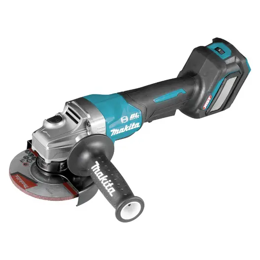 Акумулаторен ъглошлайф Makita  без батерия и зарядно, 40 V, 125 мм, 3000-8500 об./мин, GA029GZ