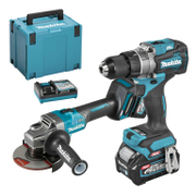 Комплект акумулаторни инструменти Makita  с 2 батерии и зарядно, DF001G, GA005G, 40 V, 4 Ah, DK0124G201 - product - 004 MKT 422