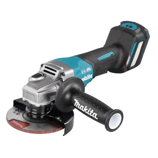 Акумулаторен ъглошлайф Makita  без батерия и зарядно, 40 V, 125 мм, 3000-8500 об./мин, GA023GZ