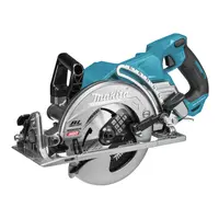 Акумулаторен ръчен циркуляр Makita  без батерия и зарядно, 40 V, ф 185 мм, 6400 об./мин, RS001GZ