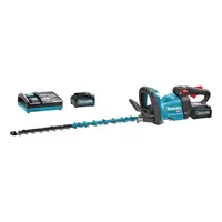 Храсторез Makita акумулаторен  с 2 батерии и зарядно, 40 V, 2.5 Ah, 600 мм, UH004GD201
