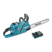 Акумулаторна резачка за дърва Makita  с 1 батерия и зарядно, 40 V, 5 Ah, 45 см, 0.325 ", UC013GT101