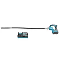 Акумулаторен вибратор за бетон Makita  с 1 батерия и зарядно, 40 V, 4 Ah, 1.2 м, ф 38 мм, 12 000-15 000 вибр./мин, VR004GM101