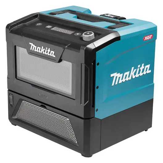 Микровълнова фурна Makita акумулаторна  без батерия и зарядно, 400 W, 8 л, 40 V, MW001GZ