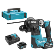 Перфоратор Makita акумулаторен  с 2 батерии и зарядно, SDS-plus, 12 V, 4 Ah, 1 J, 0-4900 уд./мин, HR140DSMJ - product - 004 MKT 698
