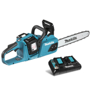 Трион Makita верижен акумулаторен  с 2 батерии и зарядно, 2x18 V, 5 Ah, 35 см, 3/8 , DUC355PT2 - product - 004 MKT 714