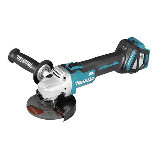 Акумулаторен ъглошлайф Makita  без батерия и зарядно, 18 V, 125 мм, 3000-8500 об./мин, DGA514Z