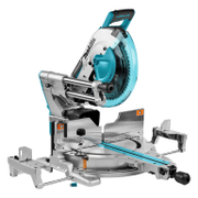 Акумулаторен настолен циркуляр Makita потапящ с герунг и с изтегляне  без батерия и зарядно, 18+18 V, 305 мм, 4400 об./мин, 0-60 °, DLS211ZU - product - 004 MKT 721