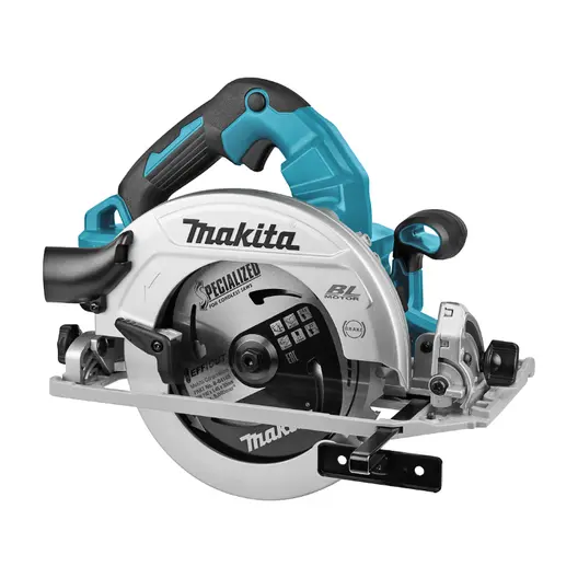 Акумулаторен ръчен циркуляр Makita  без батерия и зарядно, 18+18 V, ф 185/190 мм, 6000 об./мин, DHS783ZU