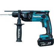 Перфоратор Makita акумулаторен  с 2 батерии и зарядно, SDS-plus, 18 V, 3 Ah, 1.3 J, 0-5300 уд./мин, DHR165RFE - product - 004 MKT1019