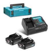 Акумулаторна батерия Makita Li-Ion със зарядно у-во  10.8 V, 2 Ah, 2 бр. - product - 004 MKT1057