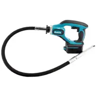 Акумулаторен вибратор за бетон Makita  без батерия и зарядно, 18 V, 1.2 м, ф 25 мм, DVR450Z