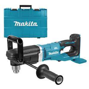 Бормашина Makita акумулаторна ъглова без батерия и зарядно, 36 V, 136 Nm, 2-13 мм, DDA460ZK