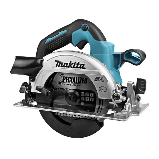 Акумулаторен ръчен циркуляр Makita  без батерия и зарядно, 18 V, ф 165 мм, 5000 об./мин, DHS660Z