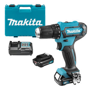 Винтоверт Makita акумулаторен с батерия и зарядно, 12 V, 2 Ah, 30 Nm, 0.8-10 мм, DF333DWAE