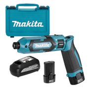Акумулаторен винтоверт Makita ударен  с 2 батерии и зарядно, 7.2 V, 1.5 Ah, 25 Nm, 1/4, шестостен, TD022DSE - product - 004 MKT1598