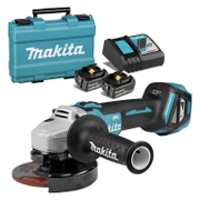 Акумулаторен ъглошлайф Makita  с 2 батерии и зарядно, 18 V, 5 Ah, 125 мм, 3000-8500 об./мин, DGA511RTE - product - 004 MKT1642