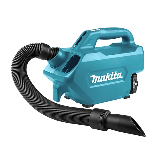 Акумулаторна прахосмукачка Makita за сухо почистване  без батерия и зарядно, 30 W, 12 V, 1300 л/мин, 0.5 л, CL121DZ