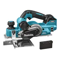 Акумулаторно ренде Makita  без батерия и зарядно, 40 V, 82 мм, 0-4 мм, KP001GZ