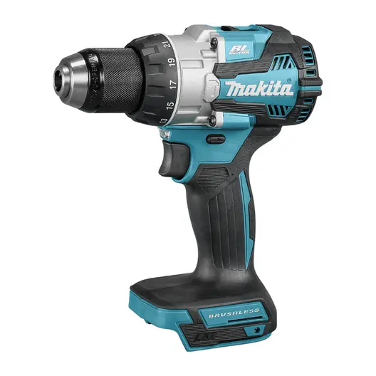 Акумулаторен винтоверт Makita ударен  без батерия и зарядно, 18 V, 74 Nm, 1.5-13 мм, DHP489Z