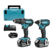 Комплект акумулаторни инструменти Makita  с 3 батерии и зарядно, DDF482, DTD152, 18 V, 3 Ah, DLX2127J1 - product - 004 MKT2412