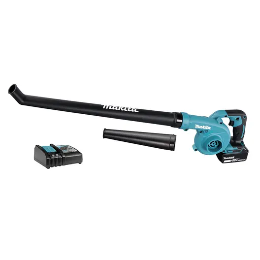 Акумулаторна въздуходувка Makita  с 1 батерия и зарядно, 18 V, 3 Ah, 192 м3/ч, DUB186SFX1
