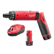 Отвертка Milwaukee акумулаторна  с 2 батерии и зарядно, 4 V, 2 Ah, 1/4, 5 Nm, M4 D-202B - product - 004 MLA2014