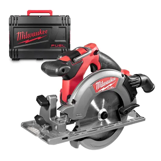 Акумулаторен ръчен циркуляр Milwaukee  без батерия и зарядно, 18 V, 165 мм, 5000 об./мин, 50 °, M18 CCS55-0X
