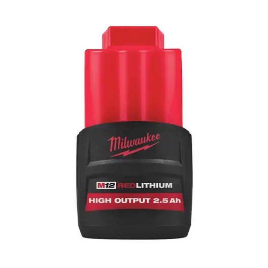 Акумулаторна батерия Milwaukee Li-Ion за електроинструменти  12 V, 2.5 Ah, M12 HB2.5