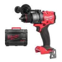 Акумулаторна бормашина Milwaukee  без батерия и зарядно, 18 V, 158 Nm, 0-500/0-2100 об./мин, 13 мм, M18 FDD3-0X