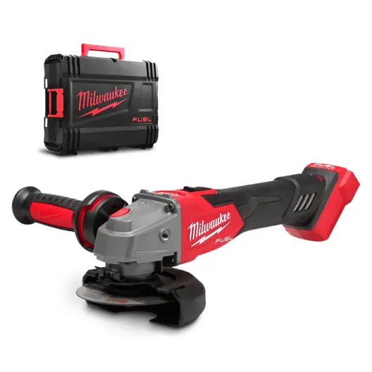 Акумулаторен ъглошлайф Milwaukee  без батерия и зарядно, 18 V, 125 мм, 3500-8500 об./мин, M18 FSAGV125XB-0X