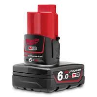 Акумулаторна батерия Milwaukee Li-Ion за електроинструменти  12 V, 6 Ah, M12 B6