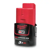 Акумулаторна батерия Milwaukee Li-Ion за електроинструменти  12 V, 3 Ah, M12 B3