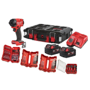 Акумулаторен винтоверт Milwaukee ударен  с 2 батерии и зарядно, 18 V, 5 Ah, 158 Nm, 13 мм, M18 FID3100P-502P - product - 004 MLK2845