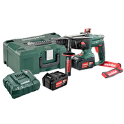 Перфоратор Metabo акумулаторен  с 2 батерии и зарядно, SDS-plus, 18 V, 4 Ah, 2.2 J, 0-4000 уд./мин, KHA 18 LTX - product - 004 MTB1175